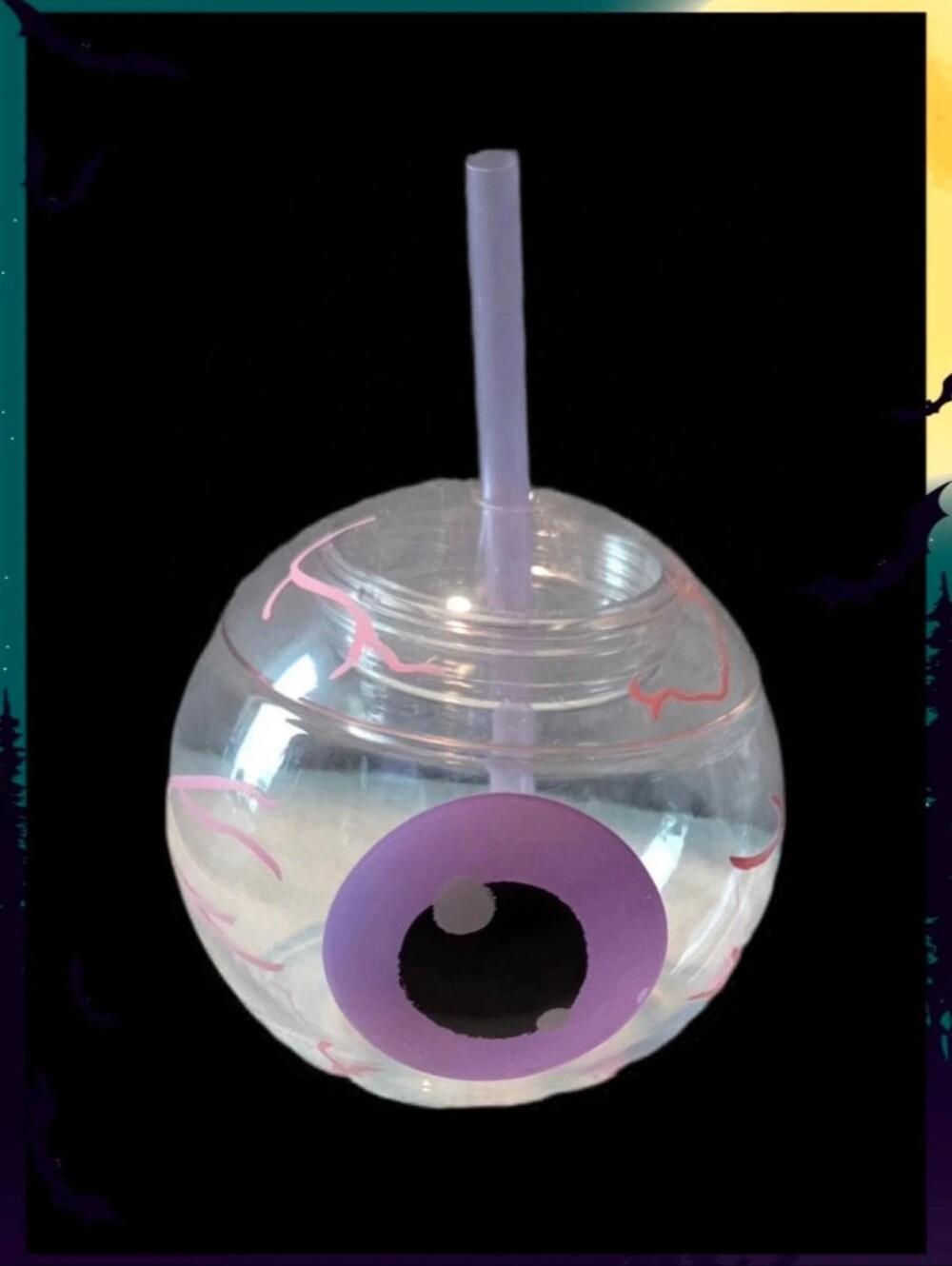 Halloween Sip Cups With Straws. - Picture 2 of 4